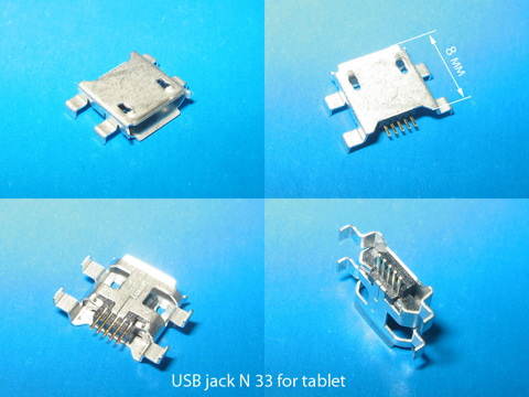 Разъем micro USB для планшетов  № 33   УВЕЛИЧИТЬ